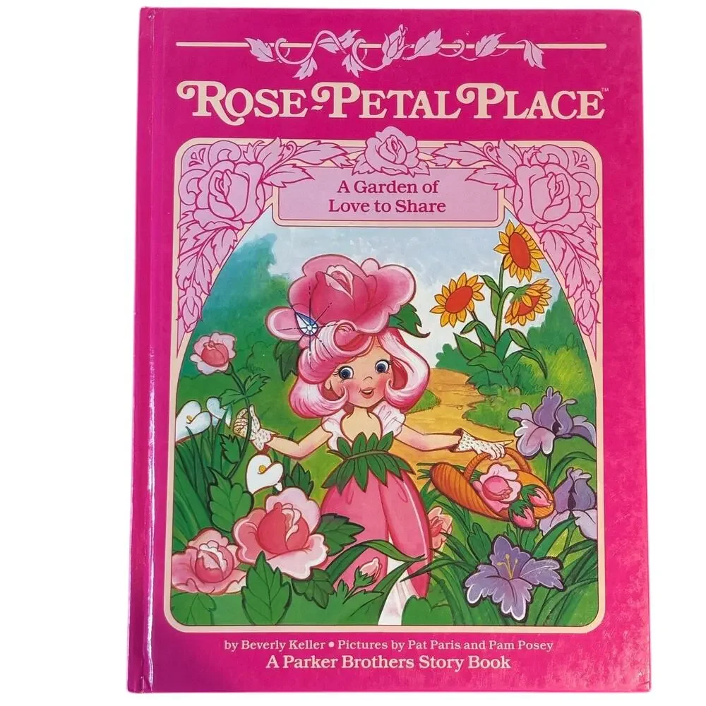 VTG 1984 1st Ed., Rose Petal Place, A Garden of Love to Share, by B. Keller, HC